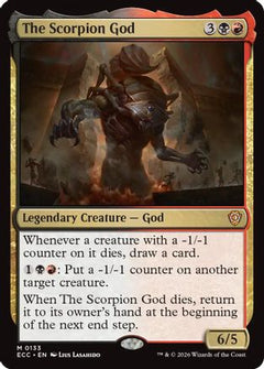 The Scorpion God (133) [Commander: Lorwyn Eclipsed] - Deck Out Gaming