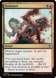 Terminate (134) [Commander: Lorwyn Eclipsed] - Deck Out Gaming