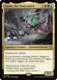 Yarok, the Desecrated (136) [Commander: Lorwyn Eclipsed] - Deck Out Gaming