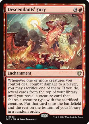 Descendants' Fury (93) [Commander: Lorwyn Eclipsed] - Deck Out Gaming