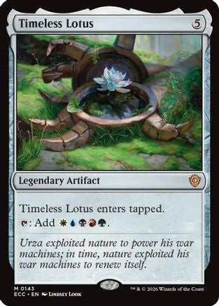 Timeless Lotus (143) [Commander: Lorwyn Eclipsed] - Deck Out Gaming