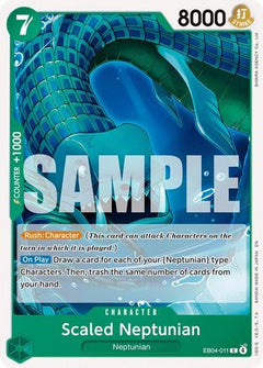 Scaled Neptunian (EB04-011) [The Azure Sea's Seven] - Deck Out Gaming