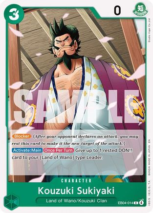 Kouzuki Sukiyaki (EB04-014) [The Azure Sea's Seven] - Deck Out Gaming