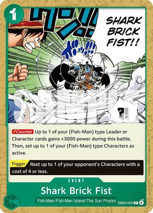 Shark Brick Fist (EB04-020) [The Azure Sea's Seven]-1