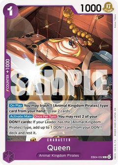 Queen (EB04-032) [The Azure Sea's Seven] Foil-1