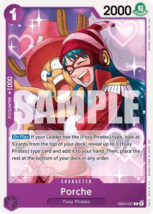 Porche (EB04-037) [The Azure Sea's Seven] - Deck Out Gaming