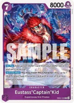Eustass"Captain"Kid - EB04-039 (EB04-039) [The Azure Sea's Seven] Foil-1