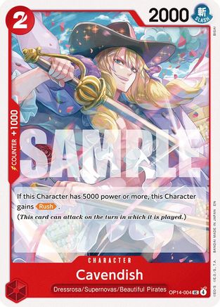 Cavendish (OP14-004) [The Azure Sea's Seven]-1