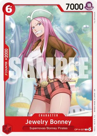 Jewelry Bonney (OP14-007) [The Azure Sea's Seven]-1