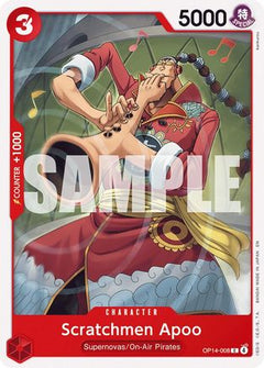 Scratchmen Apoo (OP14-008) [The Azure Sea's Seven]-1
