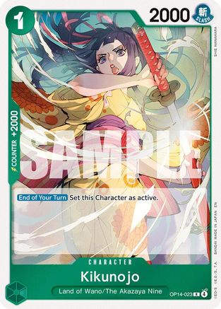 Kikunojo - OP14-023 (OP14-023) [The Azure Sea's Seven] Foil