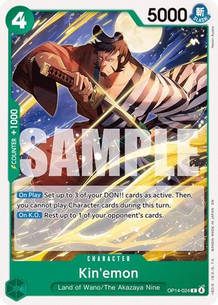 Kin'emon (OP14-024) [The Azure Sea's Seven]-1