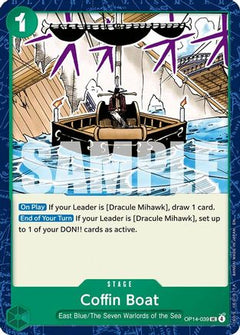 Coffin Boat (OP14-039) [The Azure Sea's Seven] - Deck Out Gaming