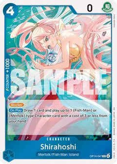 Shirahoshi (OP14-047) [The Azure Sea's Seven] Foil - Deck Out Gaming