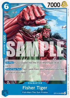 Fisher Tiger (OP14-054) [The Azure Sea's Seven] - Deck Out Gaming