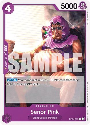 Senor Pink (OP14-065) [The Azure Sea's Seven]-1