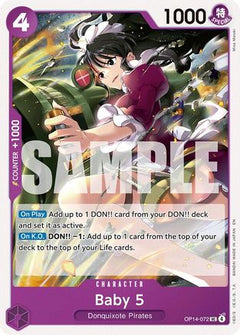 Baby 5 (OP14-072) [The Azure Sea's Seven] - Deck Out Gaming