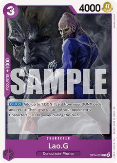 Lao.G (OP14-075) [The Azure Sea's Seven] - Deck Out Gaming