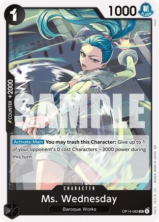 Ms. Wednesday (OP14-083) [The Azure Sea's Seven] - Deck Out Gaming