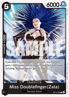 Miss Doublefinger(Zala) (OP14-086) [The Azure Sea's Seven] - Deck Out Gaming
