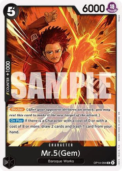 Mr.5(Gem) (OP14-094) [The Azure Sea's Seven]-1