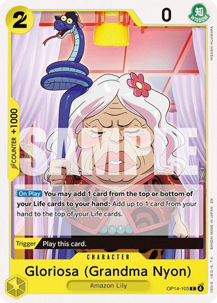 Gloriosa (Grandma Nyon) (OP14-103) [The Azure Sea's Seven]-1