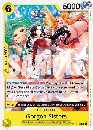 Gorgon Sisters (OP14-105) [The Azure Sea's Seven]-1