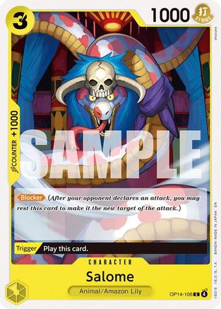 Salome (OP14-106) [The Azure Sea's Seven] - Deck Out Gaming