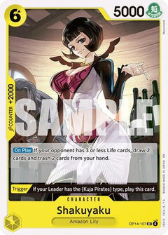 Shakuyaku (OP14-107) [The Azure Sea's Seven] - Deck Out Gaming