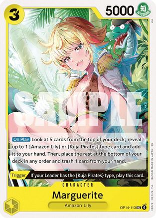Marguerite (OP14-113) [The Azure Sea's Seven]-1