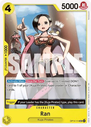 Ran (OP14-114) [The Azure Sea's Seven] - Deck Out Gaming