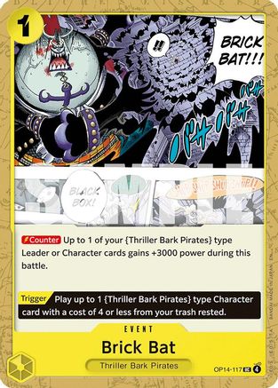 Brick Bat (OP14-117) [The Azure Sea's Seven]-1