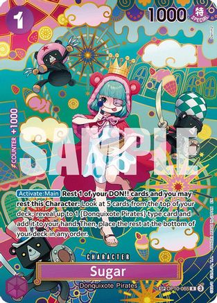 Sugar - OP10-065 (SP) (OP10-065) [The Azure Sea's Seven] Foil