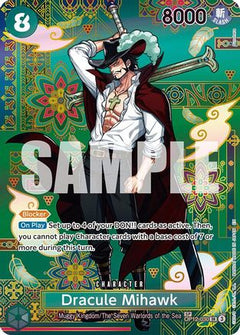 Dracule Mihawk - OP12-030 (SP) (OP12-030) [The Azure Sea's Seven] Foil-1