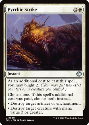 Pyrrhic Strike (30) [Lorwyn Eclipsed] - Deck Out Gaming
