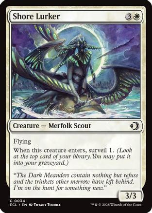 Shore Lurker (34) [Lorwyn Eclipsed] foil - Deck Out Gaming