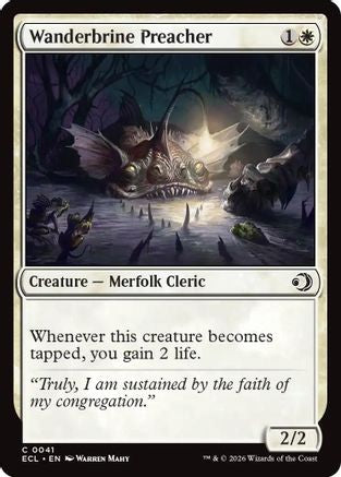 Wanderbrine Preacher (41) [Lorwyn Eclipsed] foil - Deck Out Gaming