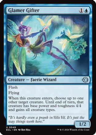 Glamer Gifter (49) [Lorwyn Eclipsed] foil - Deck Out Gaming