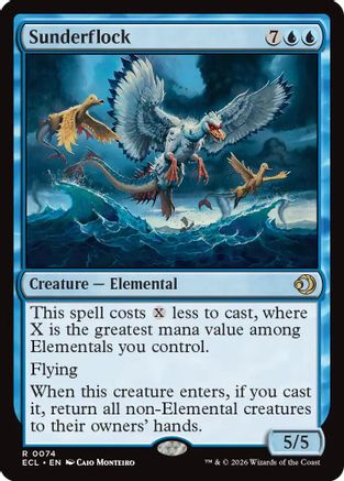 Sunderflock (74) [Lorwyn Eclipsed] foil - Deck Out Gaming