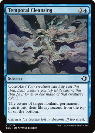 Temporal Cleansing (78) [Lorwyn Eclipsed] foil - Deck Out Gaming
