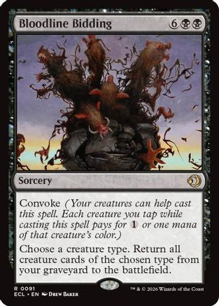 Bloodline Bidding (91) [Lorwyn Eclipsed] - Deck Out Gaming