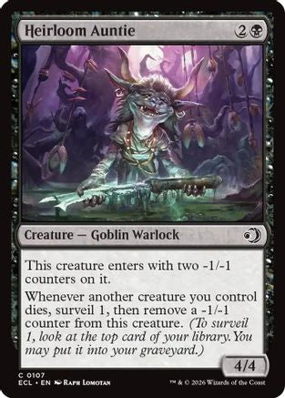 Heirloom Auntie (107) [Lorwyn Eclipsed] foil - Deck Out Gaming