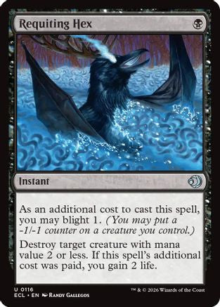 Requiting Hex (116) [Lorwyn Eclipsed] - Deck Out Gaming