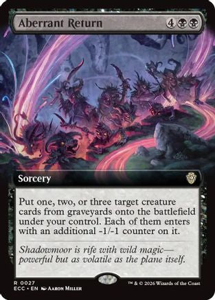 Aberrant Return (Extended Art) (27) [Commander: Lorwyn Eclipsed] - Deck Out Gaming