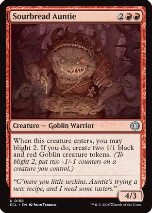 Sourbread Auntie (158) [Lorwyn Eclipsed] foil - Deck Out Gaming