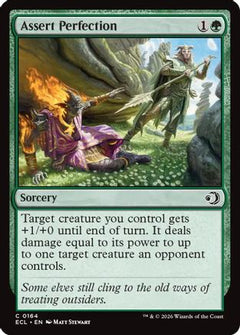 Assert Perfection (164) [Lorwyn Eclipsed] foil - Deck Out Gaming