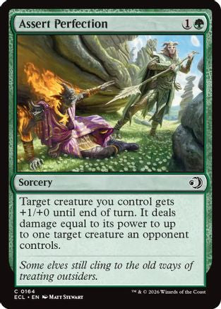 Assert Perfection (164) [Lorwyn Eclipsed] foil - Deck Out Gaming