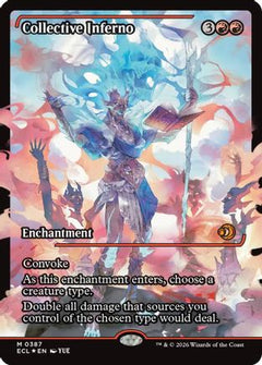 Collective Inferno (Showcase) (387) [Lorwyn Eclipsed] foil - Deck Out Gaming