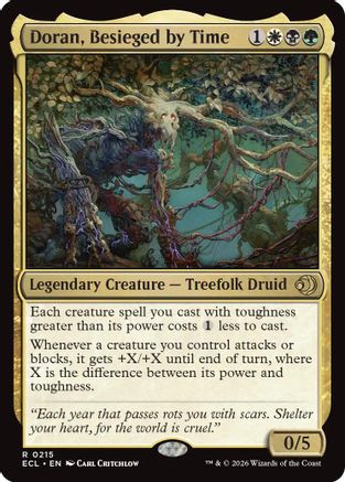 Doran, Besieged by Time (215) [Lorwyn Eclipsed] - Deck Out Gaming