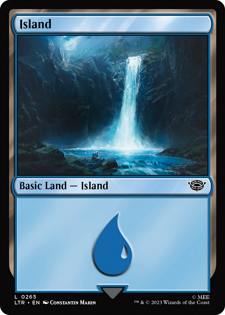 Island (0265) (265) [The Lord of the Rings: Tales of Middle-earth] - Deck Out Gaming